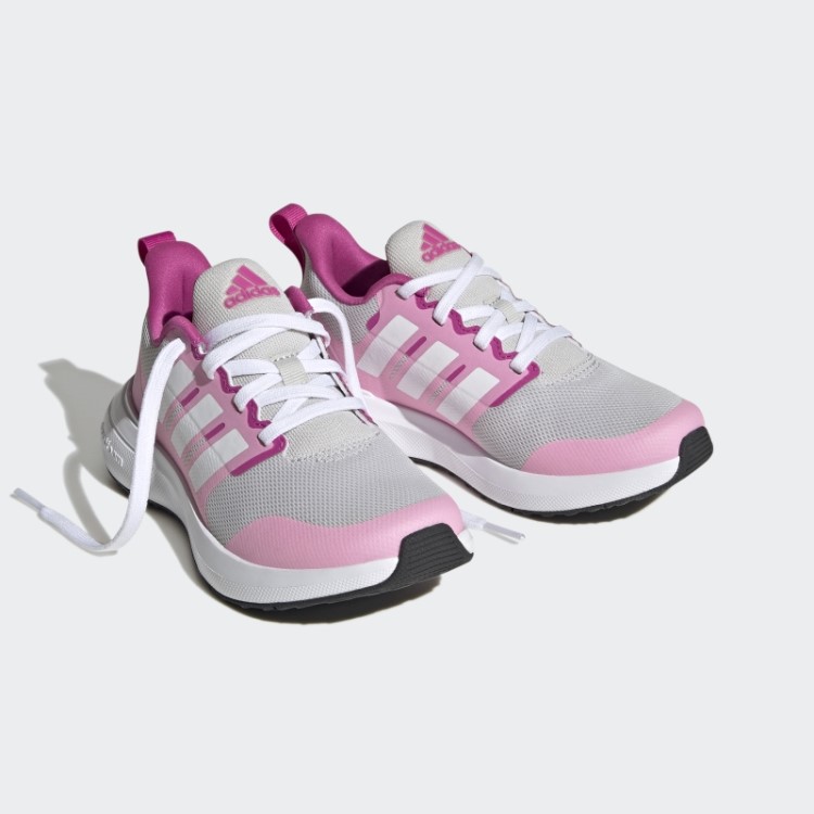 Fortarun 2.0 Cloudfoam Sapato De Renda Adidas Cinza
