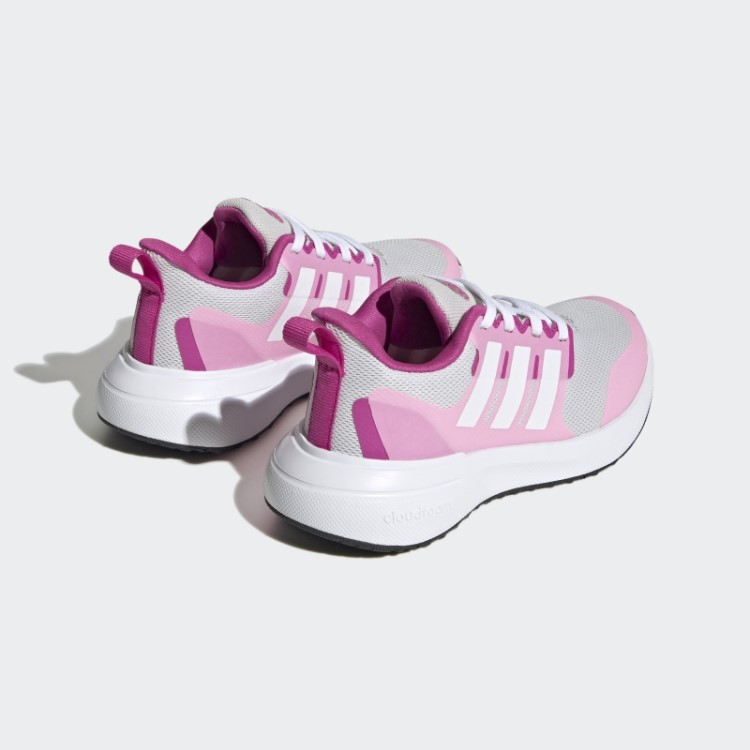 Fortarun 2.0 Cloudfoam Sapato De Renda Adidas Cinza