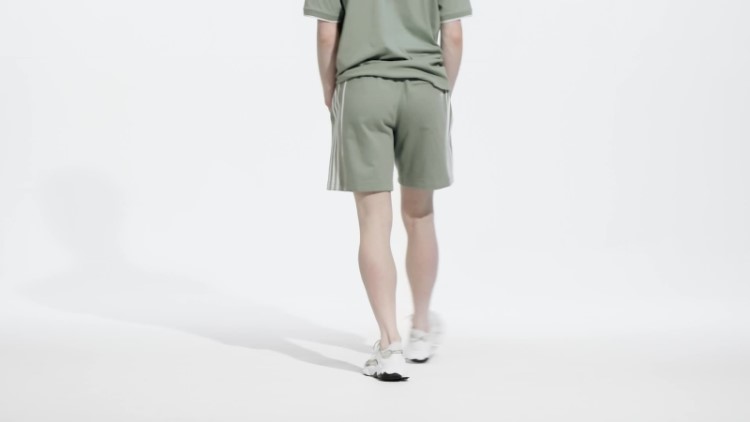 Calção Adidas Rekive Verde Prata