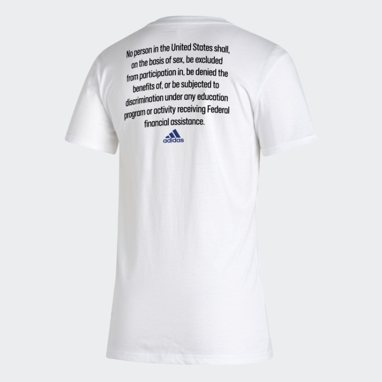 Camiseta Branca Jayhawks Amplificador Adidas