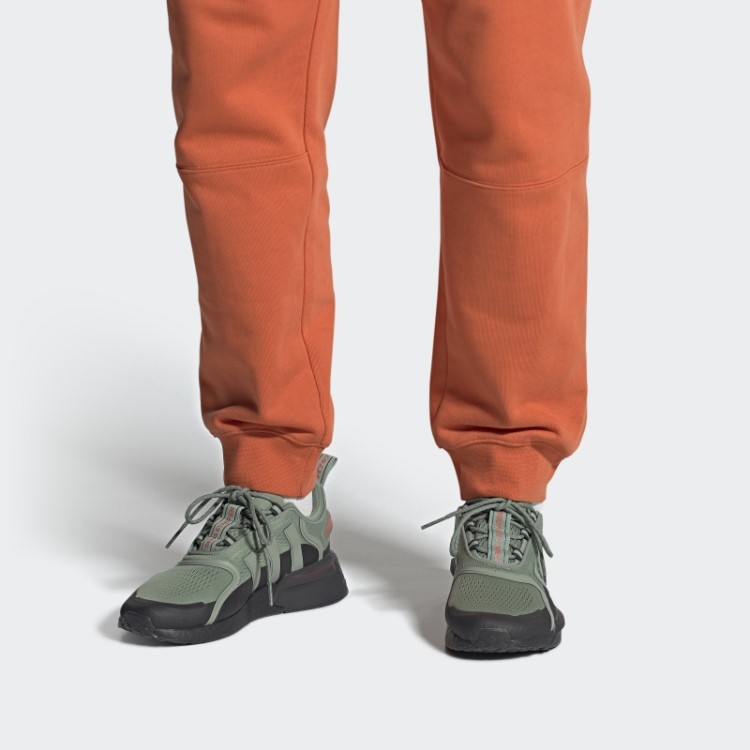 Tênis Adidas Verde Prata Nmd-v3