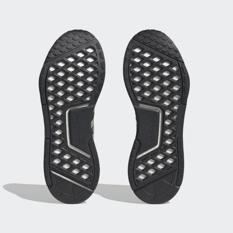 Tênis Adidas Verde Prata Nmd-v3