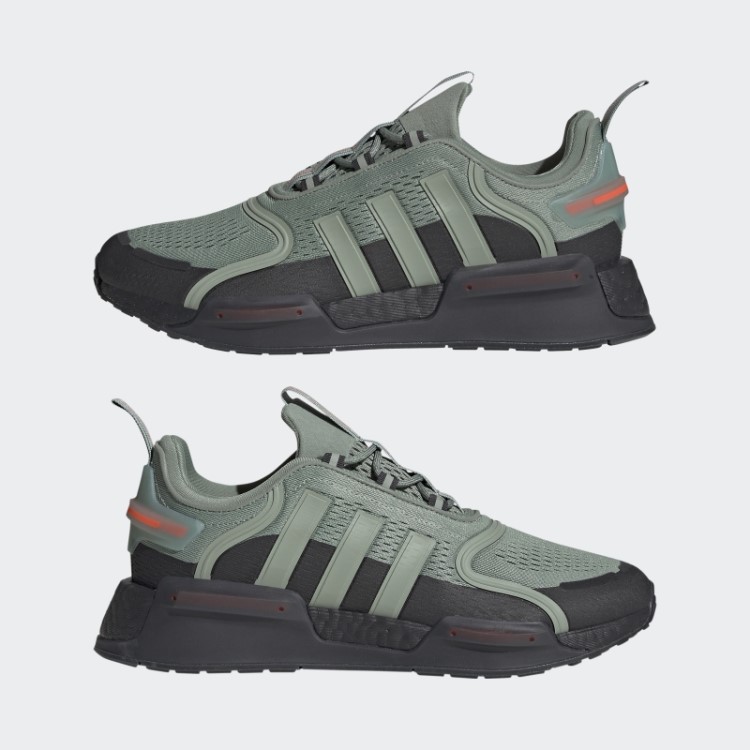 Tênis Adidas Nmd-v3 Verde Prateado