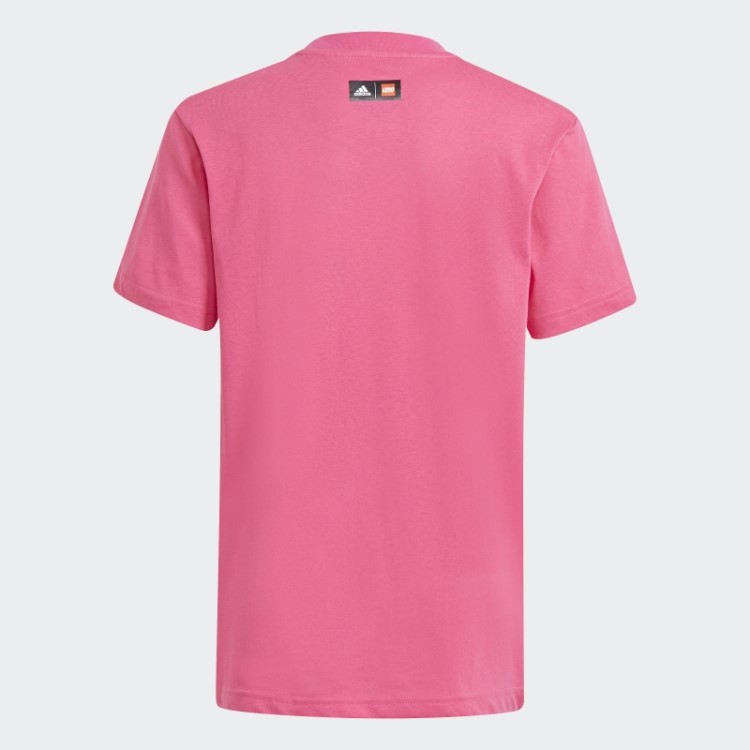 Real Magenta Adidas X Lego T-shirt Gráfico Quente