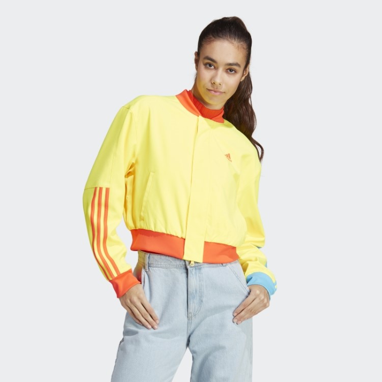 Jaqueta Bomber Kidcore Amarela Adidas