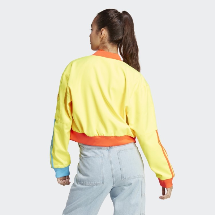 Jaqueta Bomber Kidcore Amarela Adidas