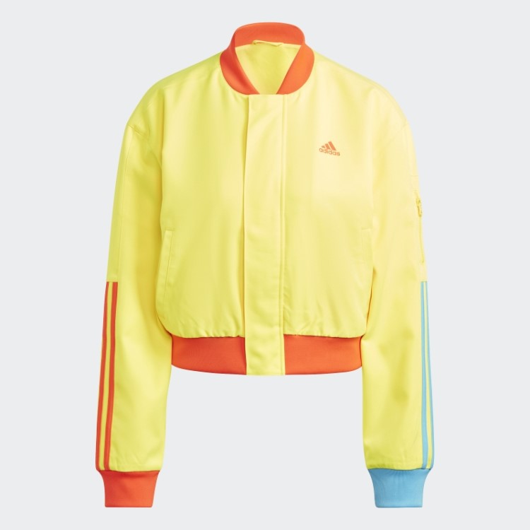 Jaqueta Bomber Kidcore Amarela Adidas