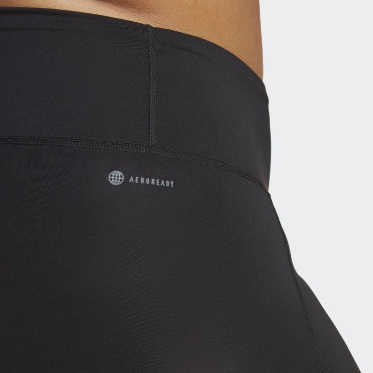 Leggings Optime Stash Pocket Training 7/8 (tamanho Grande) Adidas Preto