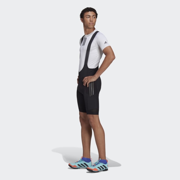 Bermuda De Ciclismo Adiventure Acolchoada Adidas Preta