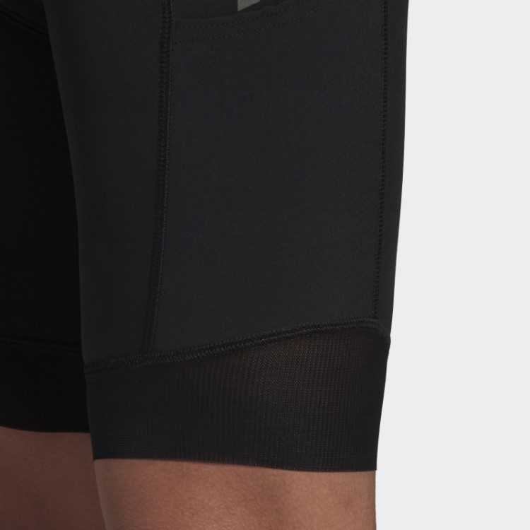 Bermuda De Ciclismo Adiventure Acolchoada Adidas Preta