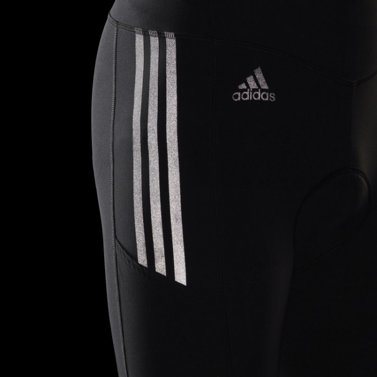 Bermuda De Ciclismo Adiventure Acolchoada Adidas Preta
