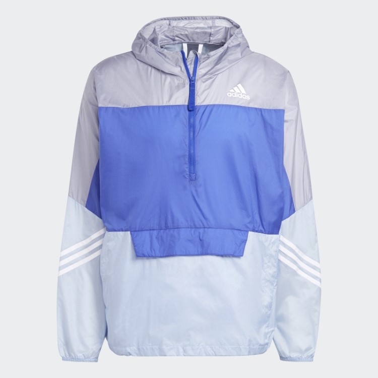 Anoraque Com Capuz Wind.rdy Adidas Blue Dawn