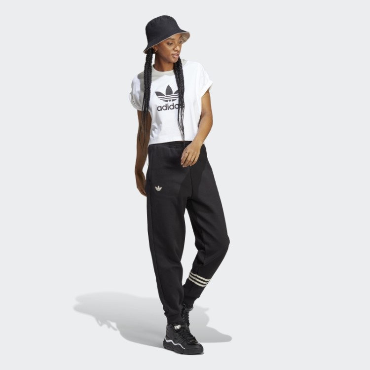Camiseta Curta Adicolor Classics Com Trevo Branco Adidas
