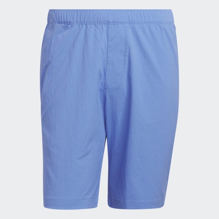 Calção De Golfe Azul Adidas Ripstop De Nove Polegadas