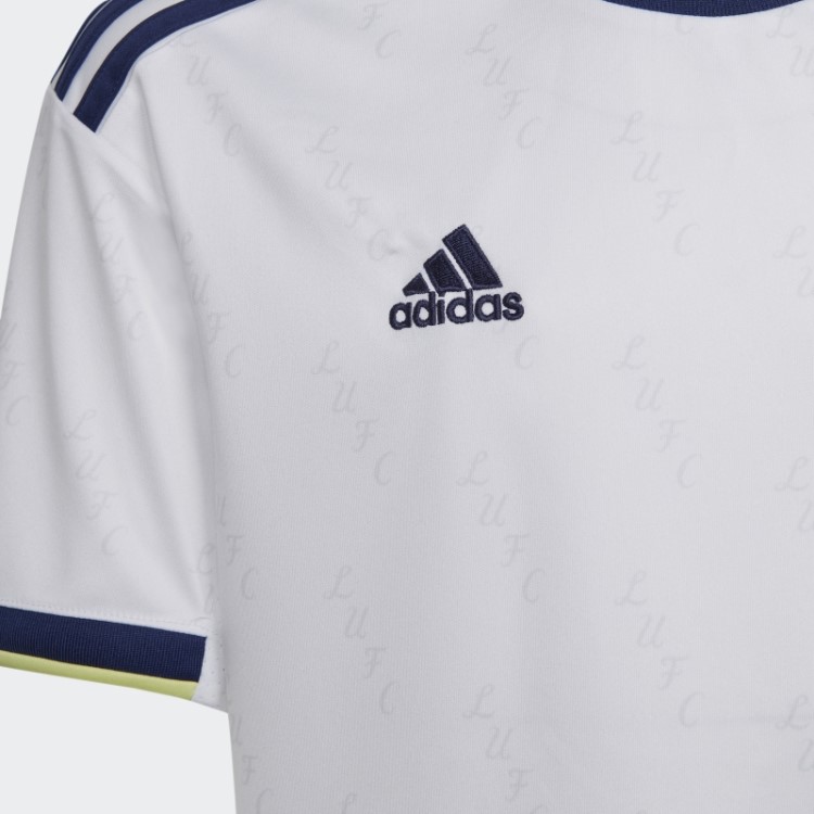 Branco Leeds United Fc 22/23 Casa Camisa Adidas