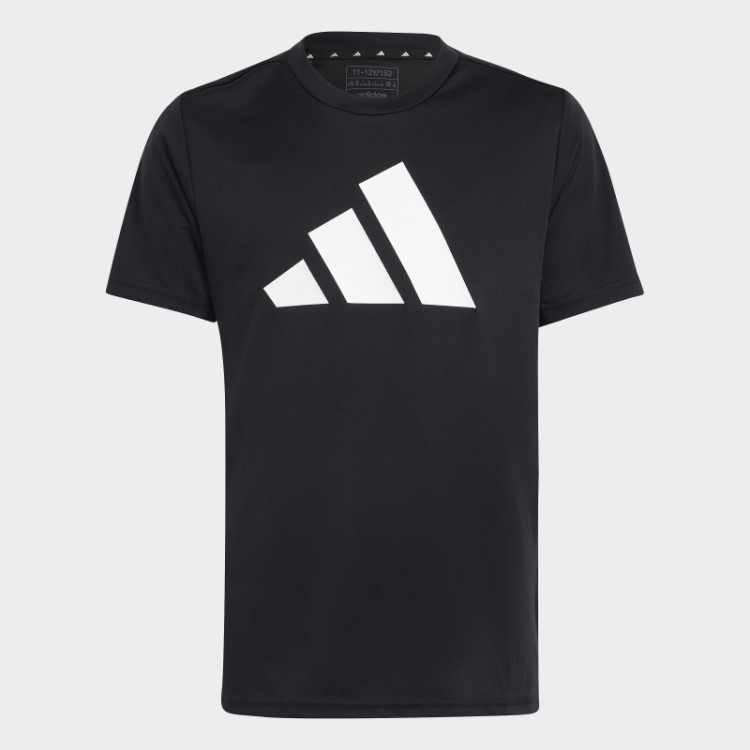 Adidas Train Essentials Aeroready Logo Camiseta Regular Fit Preta