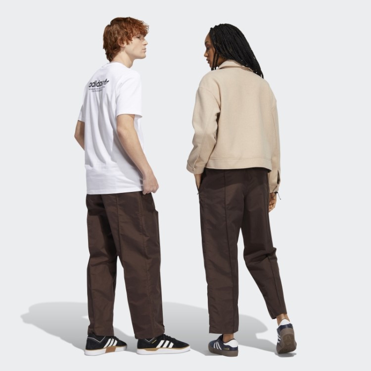 Calça Pintuck (gênero Neutro) Adidas Marrom