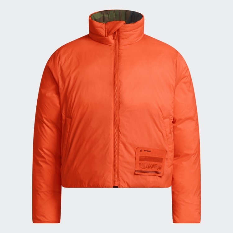 Jaqueta Puffer De Nylon Leve Adidas Aop Camo