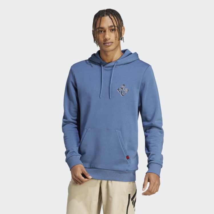 Moletom Com Capuz Gráfico Five Ten Em Aço Adidas