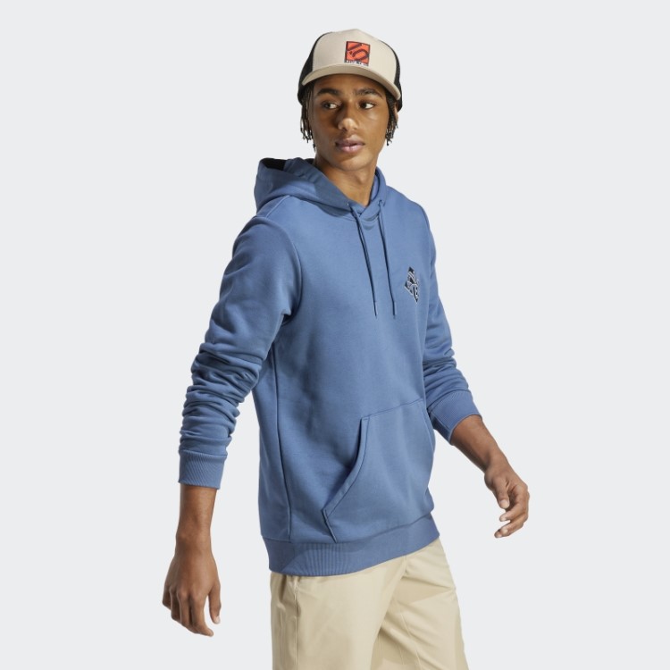 Moletom Com Capuz Gráfico Five Ten Em Aço Adidas