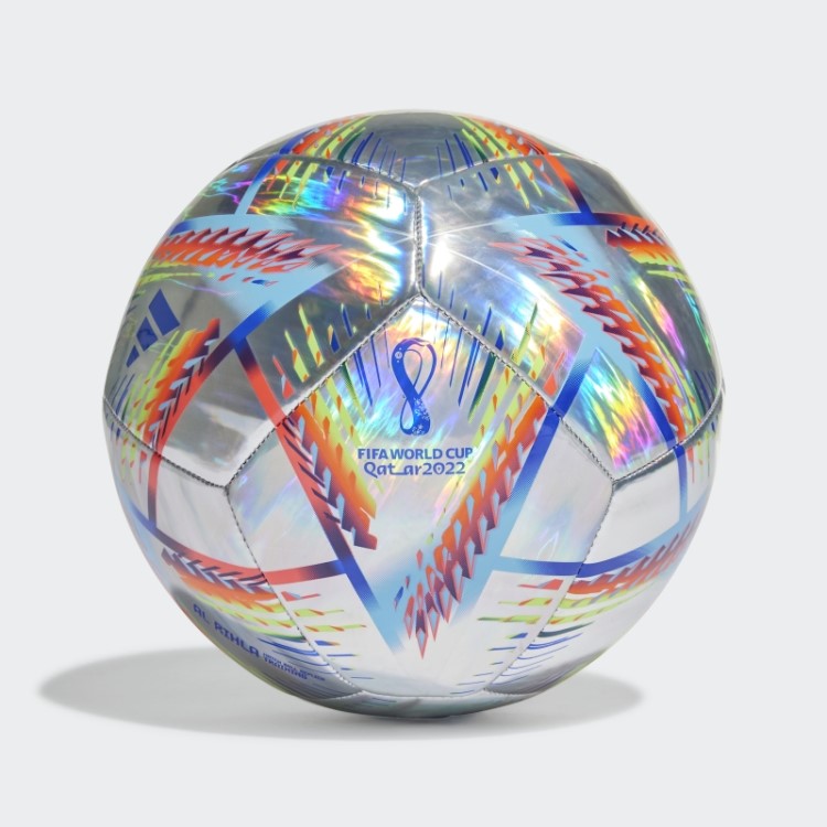 Bola Multicolorida Adidas Al Rihla Training Holograma