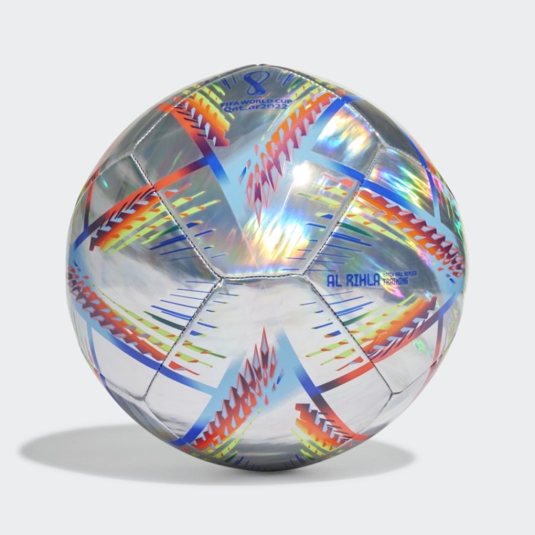 Bola Multicolorida Adidas Al Rihla Training Holograma