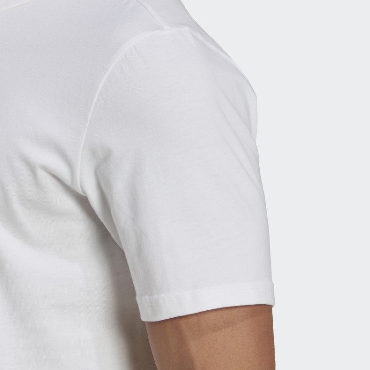 Camiseta Adidas X Lego Com Estampa De Futebol Branca Quente