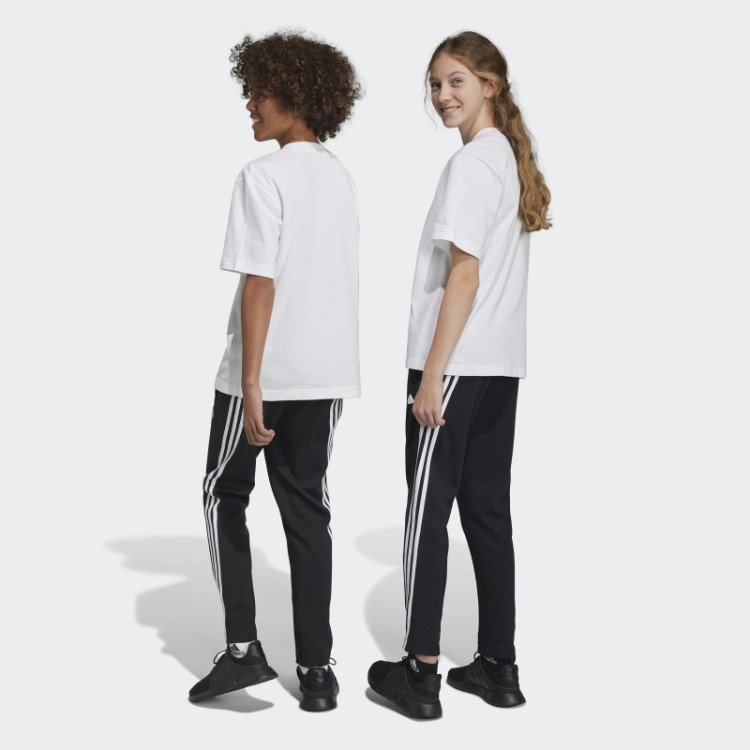 Calça Com As Três Listras Preta Adidas Future Icons