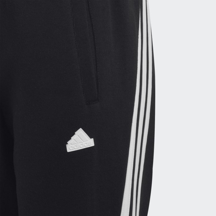 Calça Com As Três Listras Preta Adidas Future Icons