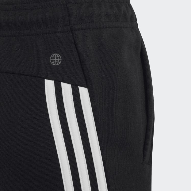 Calça Com As Três Listras Preta Adidas Future Icons
