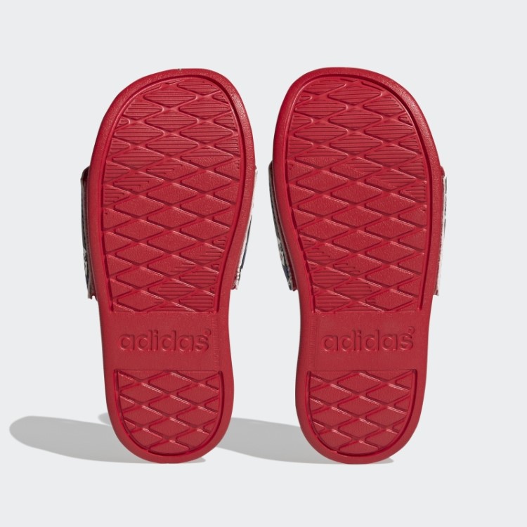 Preto Adidas X Disney Adilette Conforto Homem Aranha Slides Moda