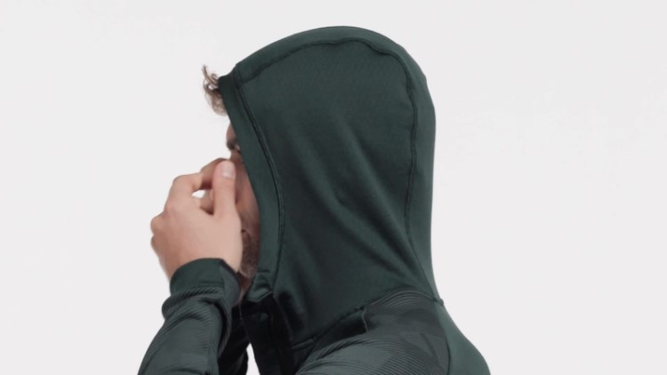 Jaqueta De Lã Para Caminhada Adidas Verde Terrex Tech Flooce