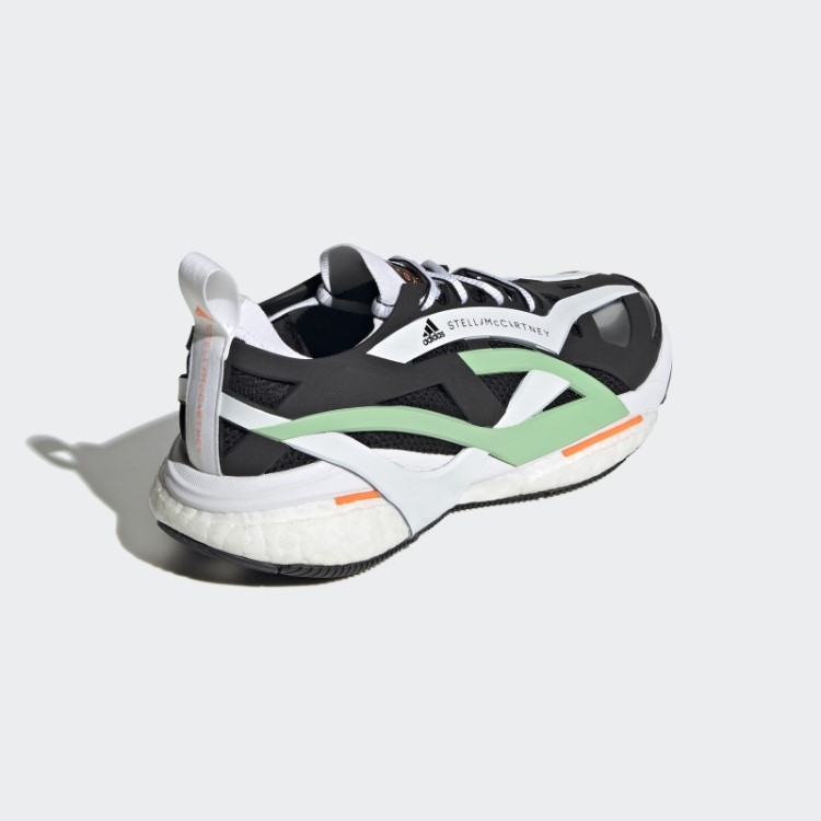 Tênis De Corrida Preto Adidas By Stella Mccartney Solarglide Quente