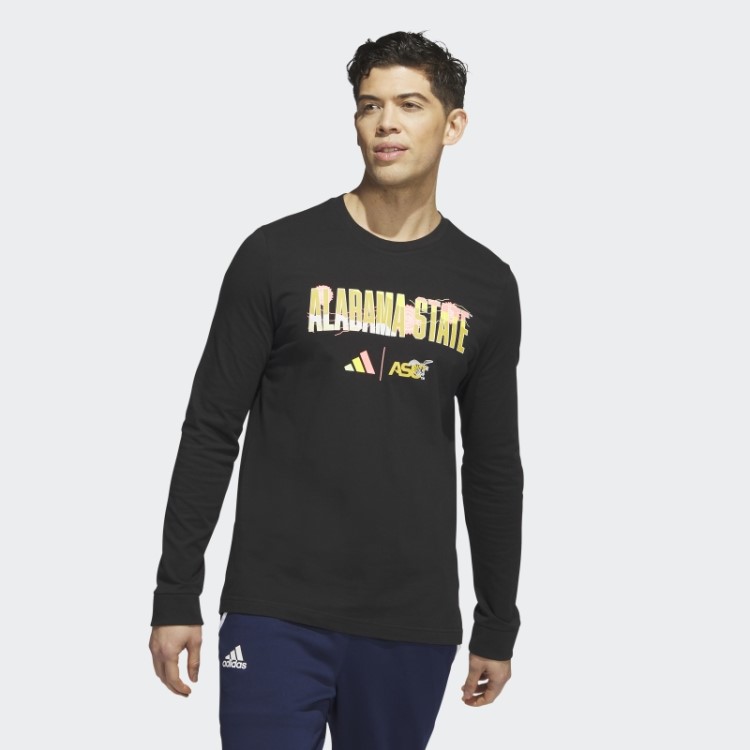 Camiseta Manga Longa Black Hornets Adidas