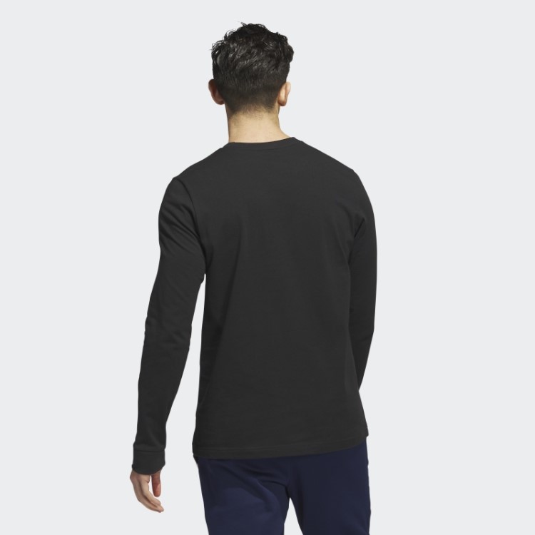 Camiseta Manga Longa Black Hornets Adidas