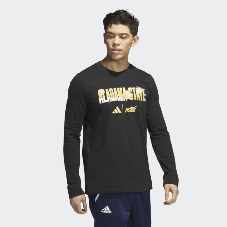 Camiseta Manga Longa Black Hornets Adidas