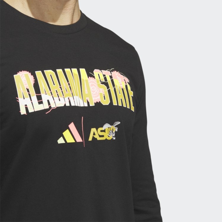 Camiseta Manga Longa Black Hornets Adidas