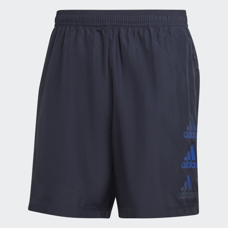 Adidas Projetado Para Mover Shorts Com Logotipo De Tinta