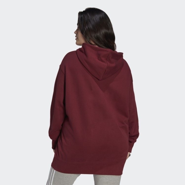 Moletom Com Capuz Vermelho Trevo (tamanho Grande) Adidas