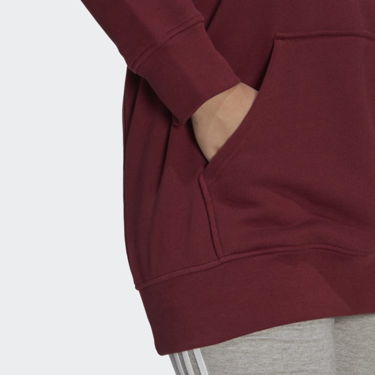 Moletom Com Capuz Vermelho Trevo (tamanho Grande) Adidas
