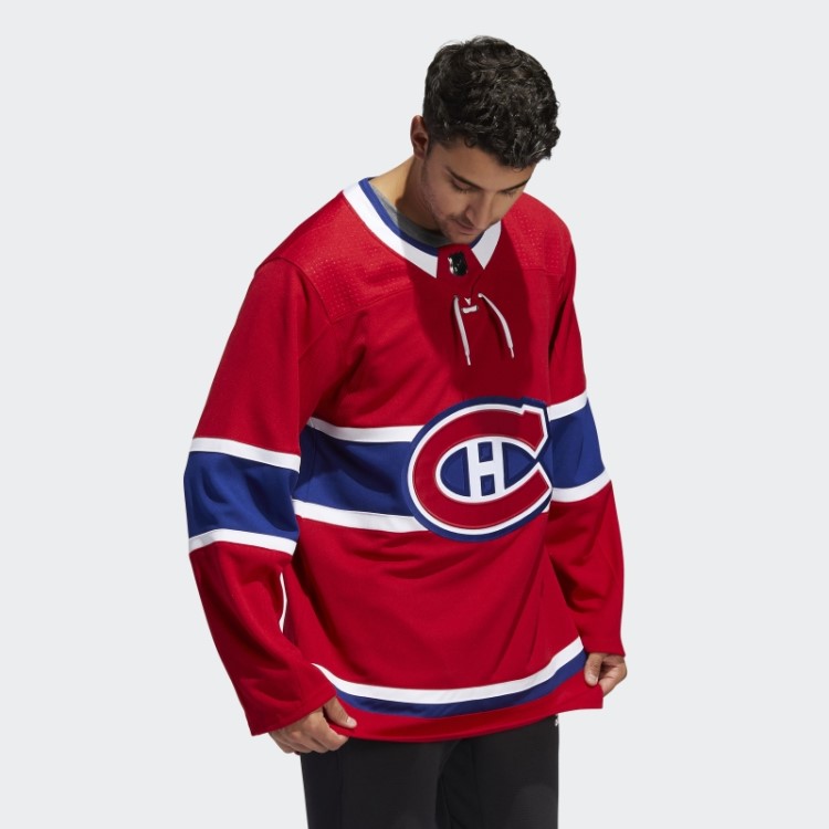 Canadiens Red Canadiens Home Autêntico Jersey Adidas