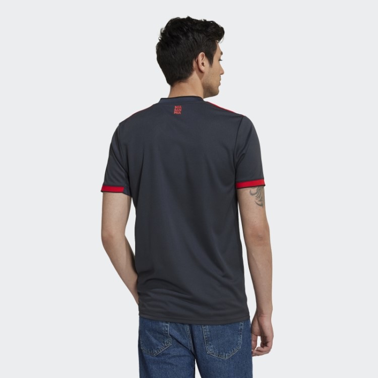 Fc Bayern 22/23 Terceira Camisa Cinza Noite Adidas