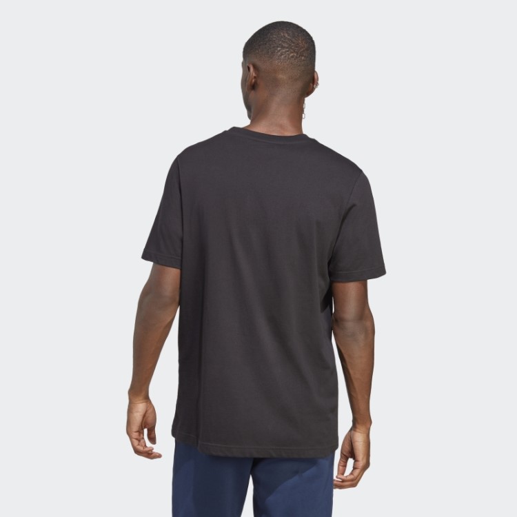 Camiseta Preta Adidas Trefoil Essentials