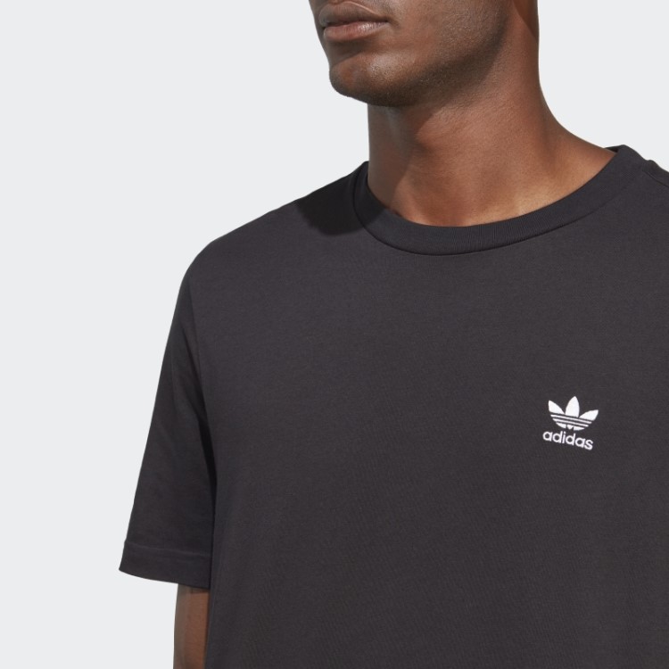 Camiseta Preta Adidas Trefoil Essentials