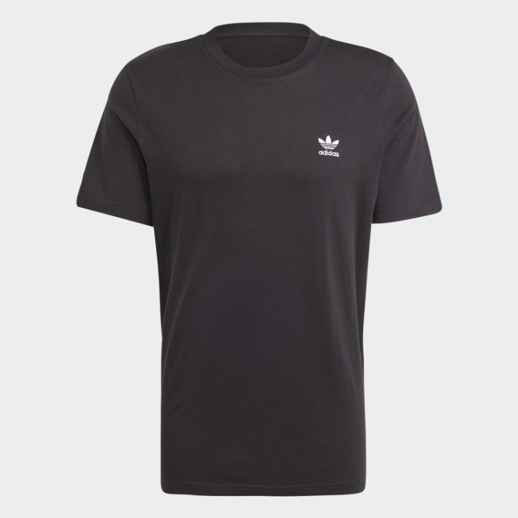 Camiseta Preta Adidas Trefoil Essentials