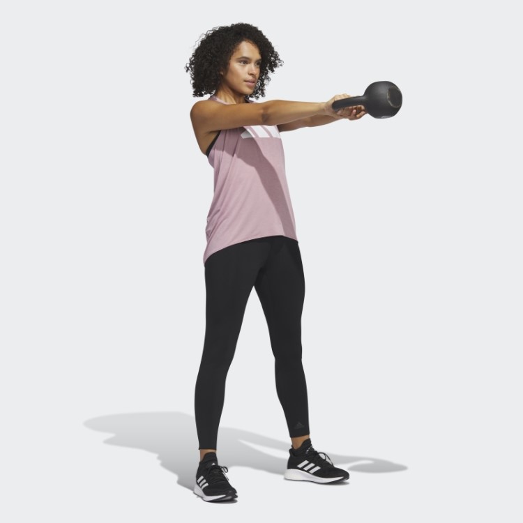 Optime Training Luxe 7/8 Leggings Pretas Adidas Fashion
