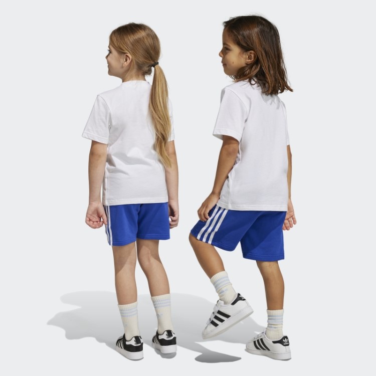 Short Azul Adicolor E Camiseta Adidas