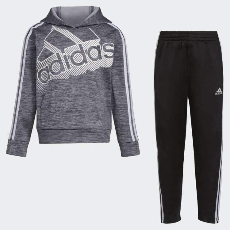 Conjunto De Moletom E Calça De Alumínio Adidas