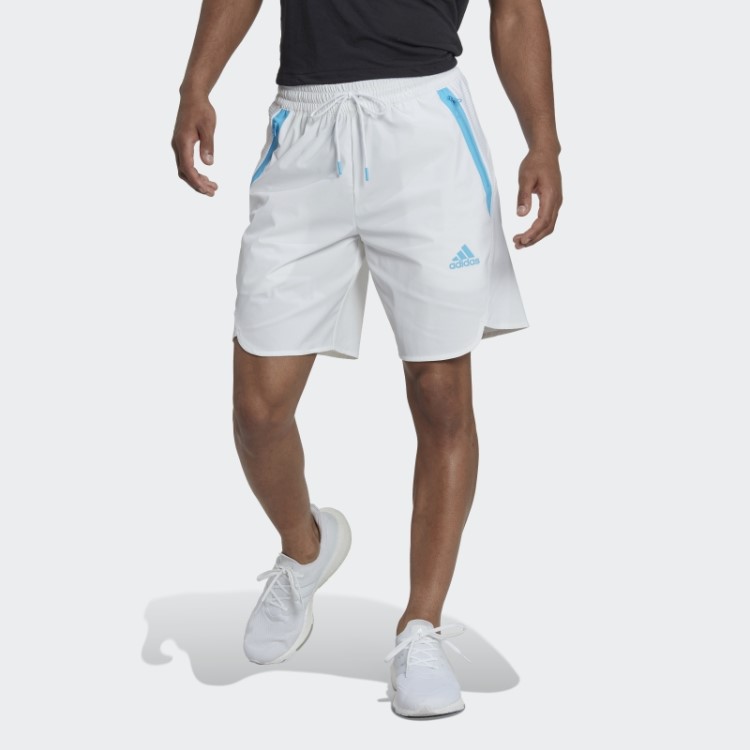 Adidas Branco Projetado Para Shorts Gameday