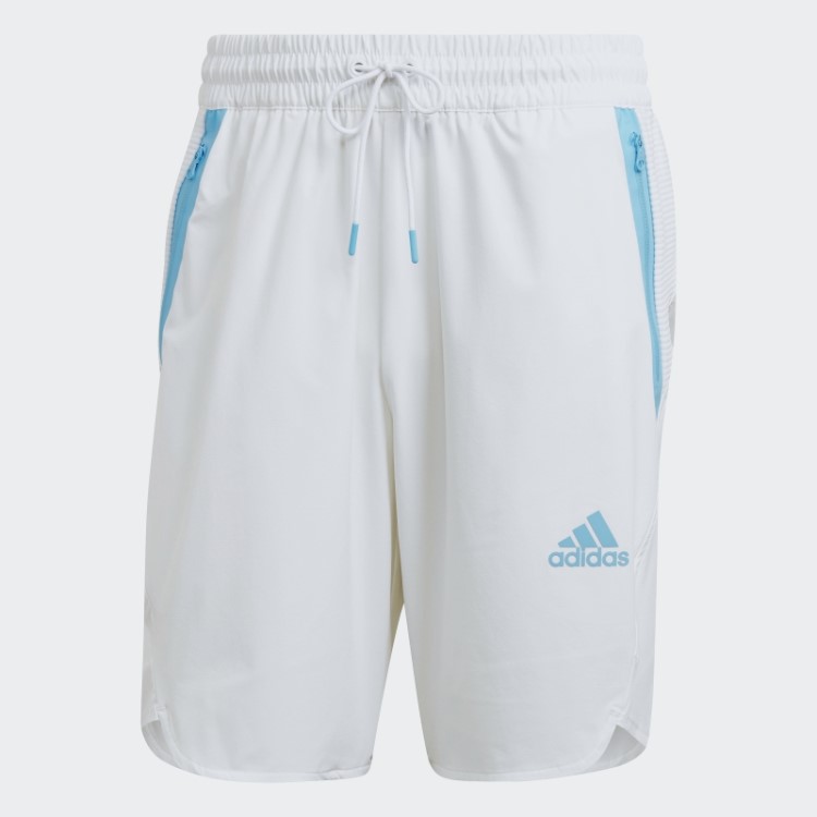 Adidas Branco Projetado Para Shorts Gameday